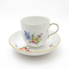 KPMベルリンプレート金彩花フルーツ