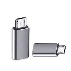 【特価セール】2枚 Type C to Micro USB 変換アダプタ 急速充電、データー転送 Type C to Micro USB 変換コネクタ 充電コネクター スマホ 充電 データ伝送 軽量タイプXperia、Galaxy、Nexus、HUAWEIなど