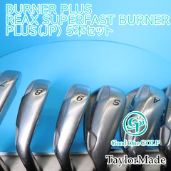 レディースアイアンセット テーラーメイド BURNER PLUS/REAX SUPERFAST BURNER PLUS(JP) 5本セット/L/31 4077