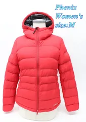 フェニックス レディース ダウンジャケット リキッド ウォーム ダウン フーディ M レッド PH762IT60 アウター R2510-209のサムネイル