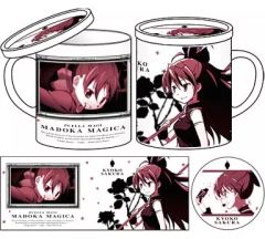 [중고] 머그컵·탕만 (캐릭터) 사쿠라 안코 뚜껑 달린 머그컵 [극장판 마법 소녀 마도카 ☆ 마기카]