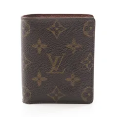 ルイ・ヴィトン LOUIS VUITTON 二つ折り財布 ポルトフォイユ マジュラン モノグラム M60045 PVCコーティングキャンバス ポルトフォイユ・マジェラン ユニセックス Used B
