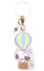 【中古】キーホルダー スヌーピー＆ウッドストック(カメラ) 「PEANUTS(SNOOPY) シークレットめじるしキーチャーム」