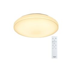 [山善] LEDシーリングライト 12畳 (日本照明工業会基準) 5300lm 室内/天井照明 10段階調光/調色タイプ 常夜灯 リモコン付き 和室 リビング 寝室 メモリ機能 OFFタイマー (30分/60分) LC-G12V