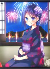 嫌な顔されながらおパンツ見せてもらいたい 藤野咲子 浴衣 B2 