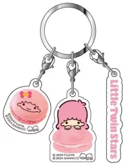 【中古】キーホルダー 8.ララ(リトルツインスターズ) マカロン 3連アクリルキーホルダー 「サンリオキャラクターズ」