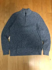 Calvin Klein ジーンズ ハーフジップアップ セーター M