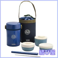 【特価】サーモス サーモス ステンレスランチジャー 約0.6合 ネイビー JBC-801 NVY