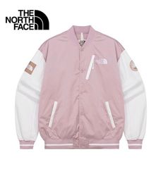 THE NORTH FACE ノースフェイス PLAYER VARSITY JACKET 中綿 スタジャン ベースボール ストリート ピンク系 かわいい 日本未発売