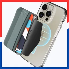 【特価商品】16、15、14、13、12 、iPhone シリーズ 全機種対応 シリコンパッドでノンスリップ カード入れ suica Magsafeカードケース 交通系 icカード収納 スマホ落下防止用 ストラップ付 【滑り止め・落下防止】シンジモル MagS