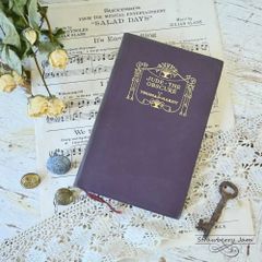 L3705-529 英国ヴィンテージ レザーブック アンティークブック 洋書 古書 インテリア イギリス