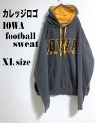 XL「IOWA」STADIUM ATHLETICS スウェット カレッジ ロゴ