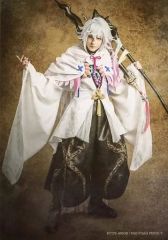 [중고] 생사진(남성) 에이(말린)/전신·배경 베이지·캐릭터 샷/무대[Fate/Grand Order THE STAGE -절대 마수 전선 바빌로니아-]캐스트 브로마이드