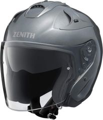 未使用 ヤマハ バイクヘルメット ジェット YJ-17 ZENITH-P ダークメタリックシルバー Lサイズ 58-59cm未満 90791-2323L 軽量 衝撃吸収 通気性 バイク用 安全設計ヘルメット