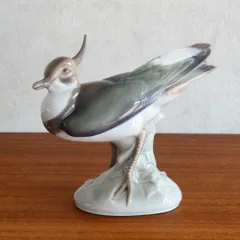 B&G ビングオーグレンダール フィギュリン Northern Lapwing タゲリ 希少 デンマークヴィンテージ 野鳥 置物 Royal Copenhagen ロイヤルコペンハーゲンのサムネイル