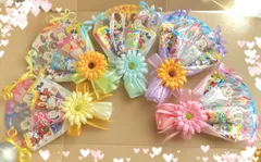 大人気！　風船無しお菓子ブーケ♡5個セット　プチギフト　卒業　卒園　入学　結婚式　発表会　冬季限定　プレゼント　お配り用　映え　喜ばれる　ギフト　バルーンブーケ　お菓子ブーケ　10月以降発送