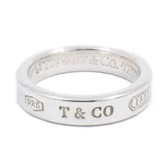 美品 ティファニー 1837 ナロー リング 約6.5号 シルバー925 ティファニー Tiffany & Co 1837 ナロー シルバー シルバー925