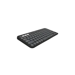ロジクール ワイヤレスキーボード PEBBLE KEYS 2 K380sGR 薄型 軽量 415g 小型 Bluetooth Logi Bolt ワイヤレス 無線 キーボード Easy-Switch 日本語配列 電池寿命36ケ月 Windows Mac i 1のサムネイル