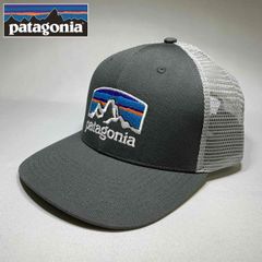 PATAGONIA Fitz Roy Horizons Trucker Hat パタゴニア フィッツロイ・ホライゾンズ トラッカー・ハット メッシュキャップ キャンプ、アウトドア ハイキング、トレッキング Forge Grey 38292 (1599)