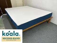 【お引き取り限定／福岡】コアラ　ベッドフレーム（クイーン）　中古 お引き取り限定／福岡市】コアラ ベッドフレーム（クイーン） 中古