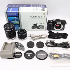 2025年最新】ダブルズーム OLYMPUS E-PL2の人気アイテム - メルカリ