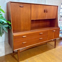 英国アンティークPortwood製サイドボード/キャビネット/飾り棚(94-79