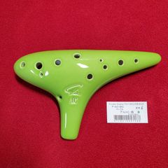フォーカリンクオカリナ マーブル アルトC 緑 F-AC-MG 006