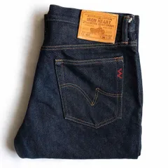 【濃紺】アイアンハート　イグニッション　デニム　ストレッチ　w30 濃紺】アイアンハートイグニッションデニムストレッチw30