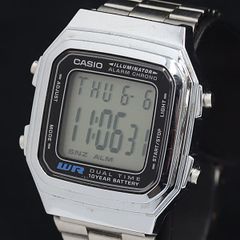 CASIO STANDARD A158W EA1JF ブラック/シルバー - メルカリ