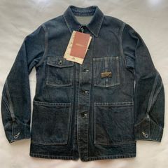 ☆【古着】DELUXEWARE 104XX 柿渋タンニン WW2 カバーオール