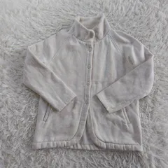 無印良品 長袖アウター コットン混フリースジャケット Mサイズ