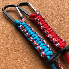 【２本組セット】パラコードペットボトルホルダー