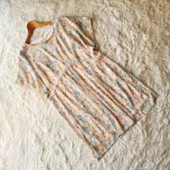 【earth music&ecology】チュニック 花柄 フリー 美品 32