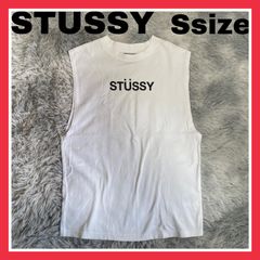 STUSSY ステューシー　メンズ　ノースリーブ　タンクトップ　シャツ　sサイズ