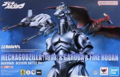 【中古】フィギュア S.H.MonsterArts メカゴジラ(1993)＆ガルーダ＆ファイヤーラドン 幕張決戦Ver. 「ゴジラVSメカゴジラ」 魂ウェブ商店限定