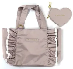 【中古】バッグ JILL by JILL STUART(ジル バイ ジルスチュアート) ハート形チャーム付きフリルトートバッグ Sweet 2025年6月号 別冊付録