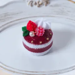 いちごのベリームース フェルトケーキ／Berry Muse Cake