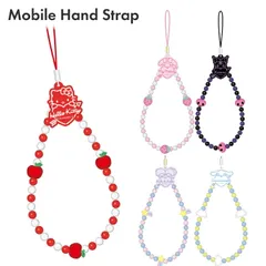 サンリオ ストラップ ビーズ スマホ キャラクター グッズ ハローキティ マイメロディ クロミ    アクセサリー チャーム キーホルダー SANG-594 【１週間以内発送】【ゆうパケットにて発送】
