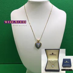 WEDGWOOD　ウエストウッド ネックレス ／ ゴールドネックレス  ／ イングランド ／ ハート ／ エンジェル ／ レディース ／ メンズ ／ ブランドネックレス ／ ケース付き