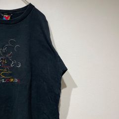 ミッキー　tシャツ  90s  ミッキーアンリミテッド　刺繍