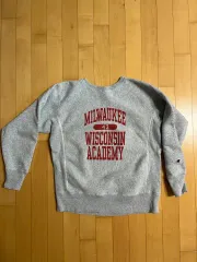 美品 ウエアハウス リバースウィーブ スウェット トレーナー WARE HOUSE Lot.483 “LA” color/OATMEAL,GREEN リバースウィーブ