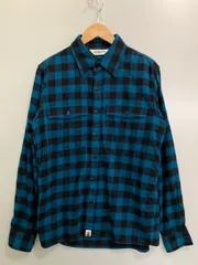 A BATHING APE ウォームカラー・チェック柄ネルシャツ A BATHING APE ウォームカラー・チェック柄ネルシャツ