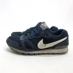 y■【27cm】ナイキ/NIKEワッフルトレーナー ナイロンスニーカー■紺MENS/30【中古】
