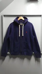 90-00’s Polo Ralph Lauren “Reverse Type” ダブルジップ スウェットパーカー L