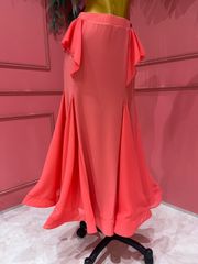社交ダンス　gentil ジャンティ authentic ジョーゼット重ね スカート 232507004