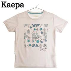 ケイパ Kaepa スポーツウェア プリントTシャツ 【M】 ロゴプリント入り