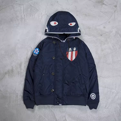 BAPE × NBHD SHARK N-2B JACKET　171SZAPN-JKM01S