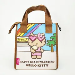 サンリオ ハローキティ 日焼け キティ 三角マチ保冷バッグ アイス ランチ Sanrio