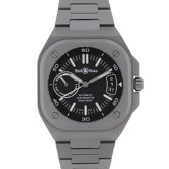 【中古】 Bell&Ross （ベルアンドロス） BR-X5 ﾌﾞﾗｯｸﾁﾀﾆｳﾑ 時計 自動巻き/ﾒﾝｽﾞ UJM-B8R-XK2 Black ブラック 裏スケ BRX5R-BL-TI/STI Titanium チタン used:AB