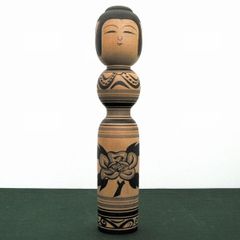 伝統木形師 盛秀太郎作 津軽こけし 35cm - メルカリ